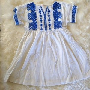 J crew embroidered big girls dress